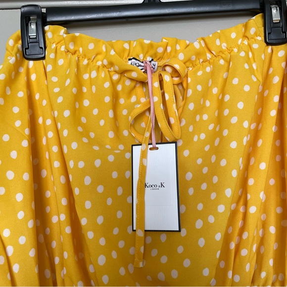 NEW Bardot Off Shoulder Mini Dress - Picture 6 of 6